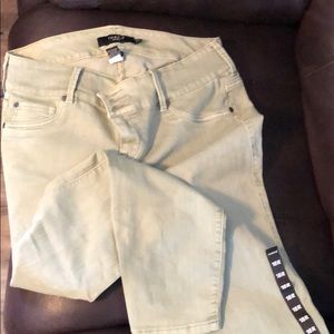 Beautiful light green denim pants